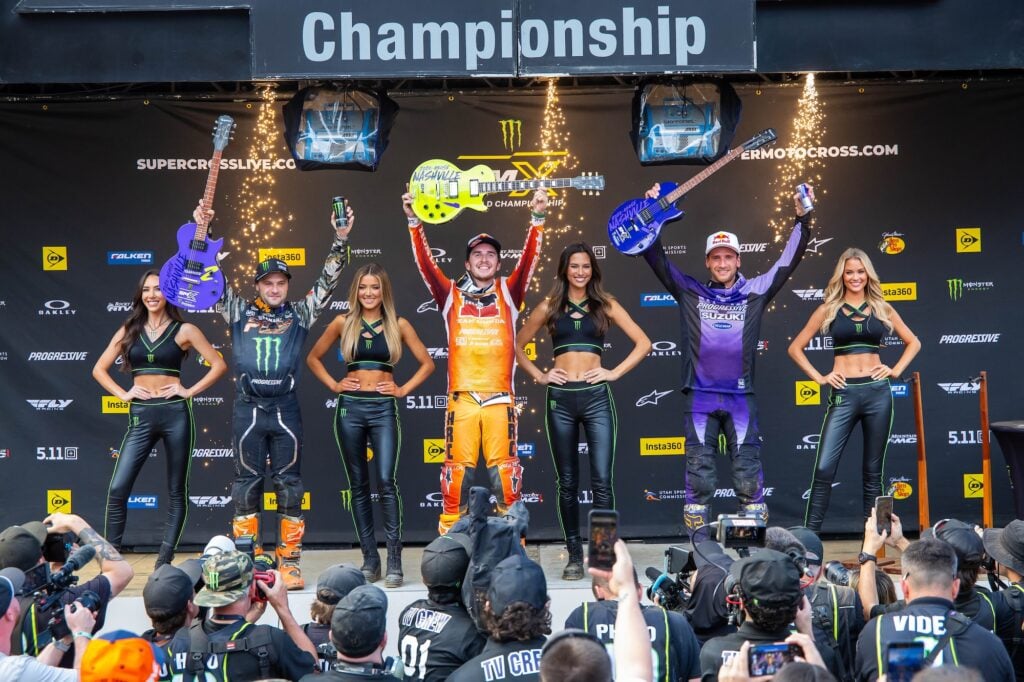 Hunter Lawrence Wins Round 13, Nashville Supercross 2026