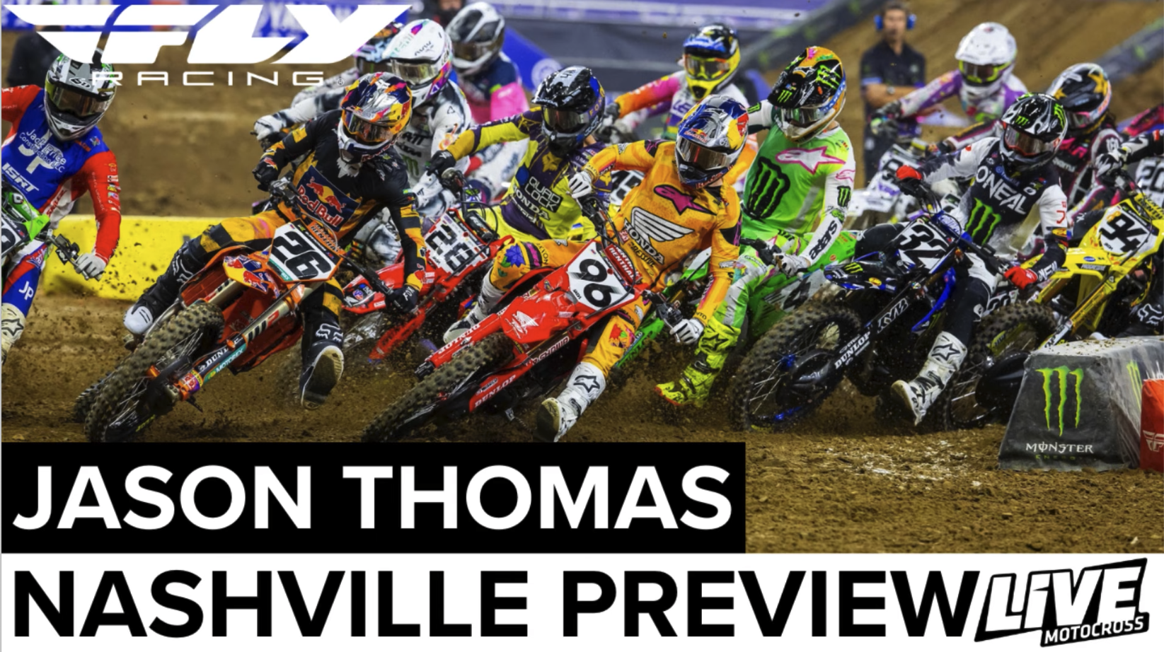 Jason Thomas Nashville Supercross preview with Live Motocross