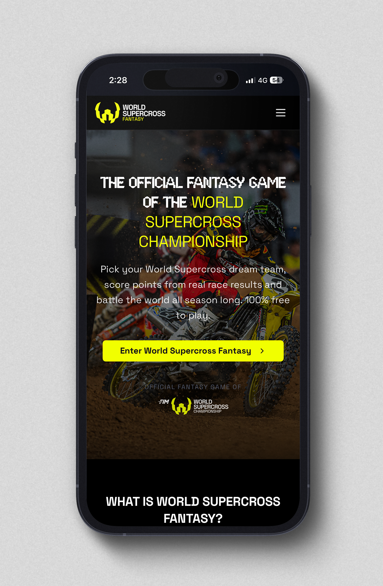 World Supercross Fantasy - Powered by FastMoto Fantasy