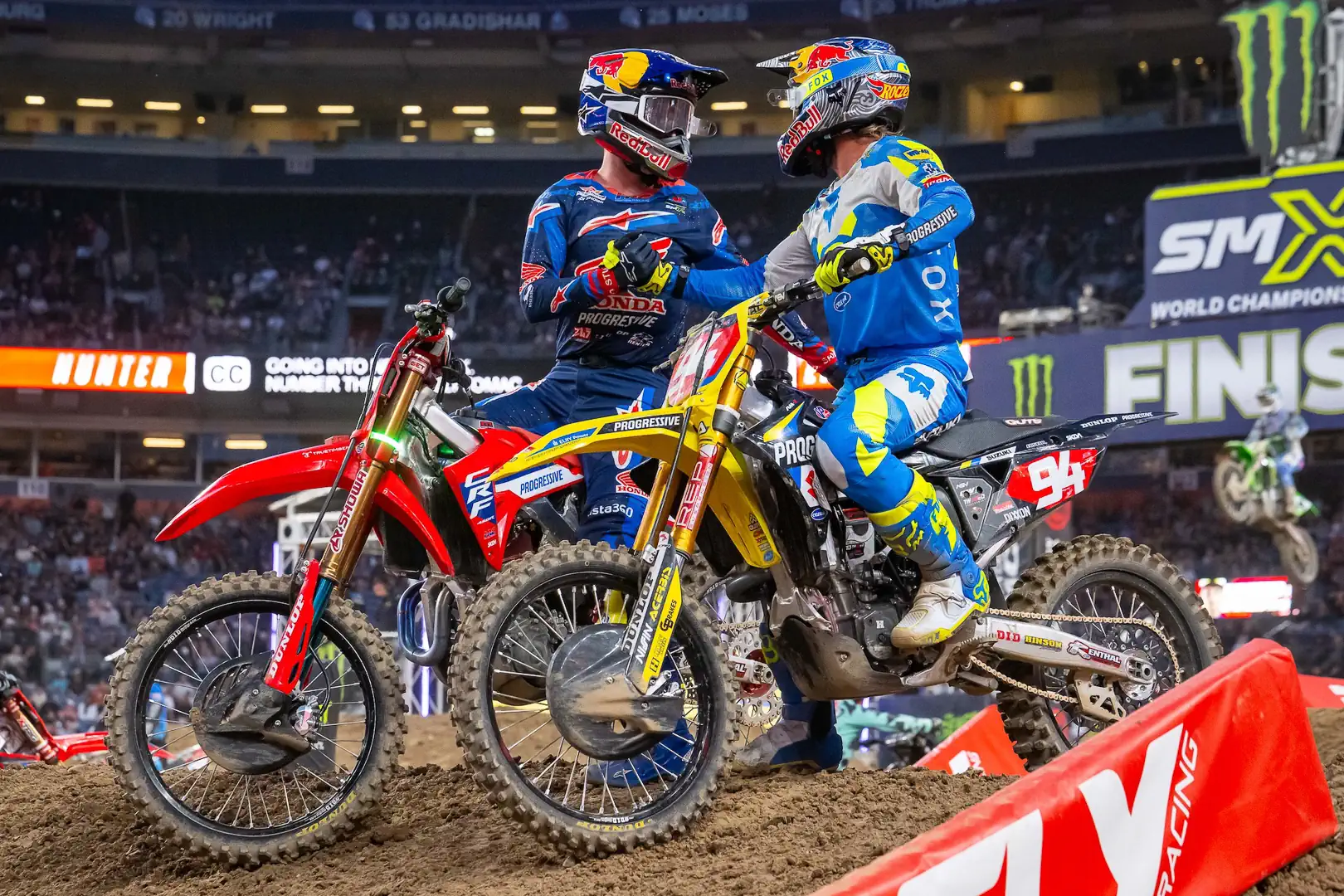 Hunter Lawfrence and Ken Roczen - Denver Supercross 2026